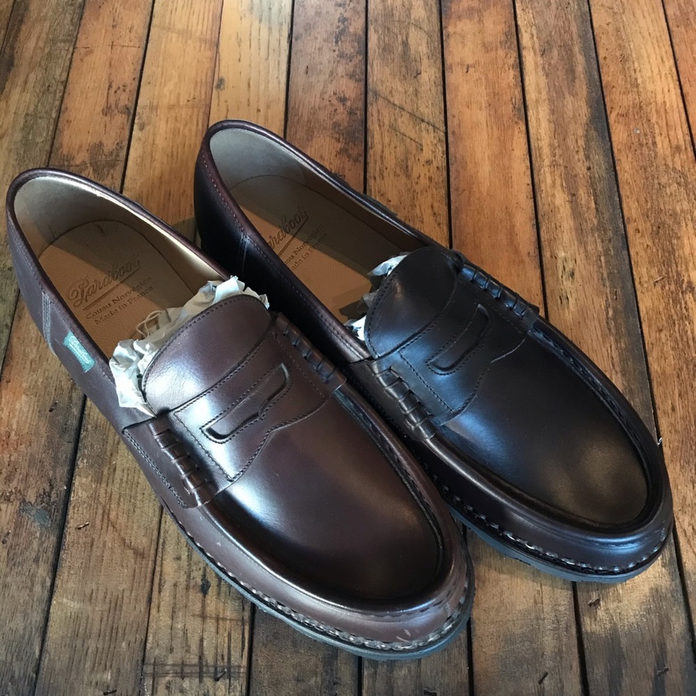 New Paraboot Reims 099413 Marche 2Marron-Lis Cafe